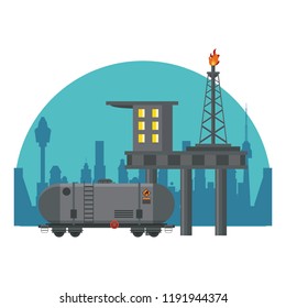 Petroleum machinery factory