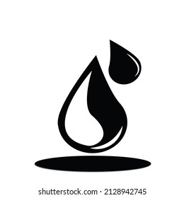 Öltropfen Vektorsymbol