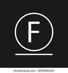 Petroleum solvent only line icon, vector illustration