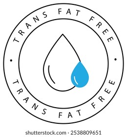 Petroleum Trans Fat Hazard Vector Icon Design