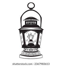 petromak lamp Variant 1 ,good for graphic resources, printable art, suitable for design resources, logo, template designs, and more. 