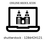Petronas search icon. Editable Petronas search icon for web or mobile.