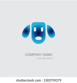 Pets animal vet clinic logo, Dog and cat health cherty logo
