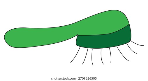 Pets brush on white background