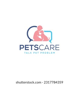 Pets Care Logo Design, Pet Solution