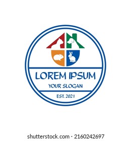 pets care logo , pets shop logo