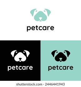 Pets Care Logo Stock Vector (Royalty Free)