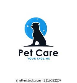 Pets Care Logo Template Design Vector
