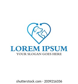 logotipo para animales domésticos , logotipo veterinario