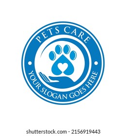 PETS CARE LOGO , VETERINARY LOGO