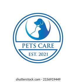 PETS CARE LOGO , VETERINARY LOGO