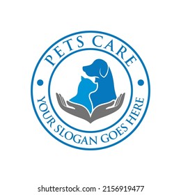PETS CARE LOGO , VETERINARY LOGO