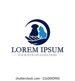 pets care logo , veterinary logo
