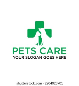 pets care logo , veterinary logo