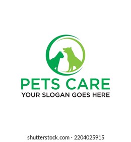 pets care logo , veterinary logo