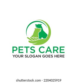 pets care logo , veterinary logo