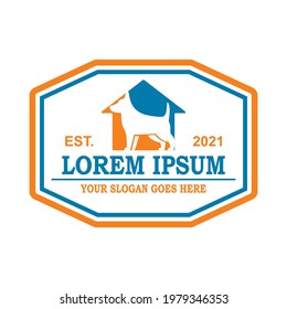 pets care logo , veterinary vector
