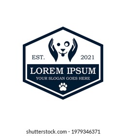 pets care logo , veterinary vector