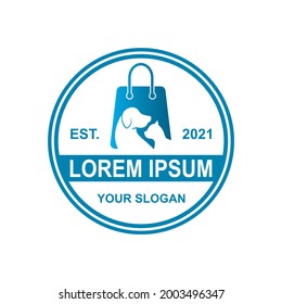 logotipo de cuidado de mascotas , logotipo veterinario vectorial