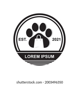 pets care logo , veterinary logo vector