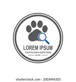 pets care logo , veterinary logo vector