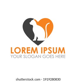 vector de cuidado de mascotas, logotipo de tienda de mascotas