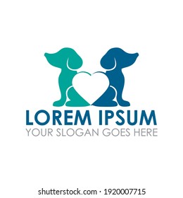 pets care vector , veterinary logo