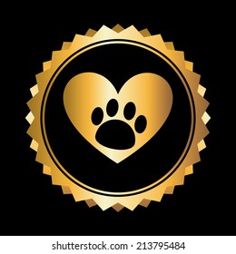 pets design over  black background vector illustration