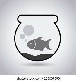 pets design over gray  background vector illustration