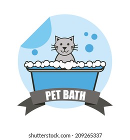 pets design over white background vector illustration