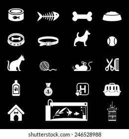 Pets icon set