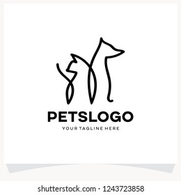 Pets Logo Design Template