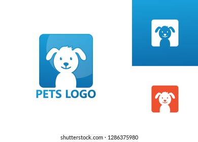 Pets Logo Template Design Vector, Emblem, Design Concept, Creative Symbol, Icon