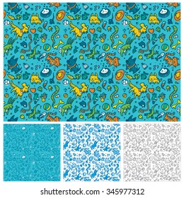 Pets pattern colors