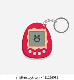 Pets pocket game. Flat style design - vector