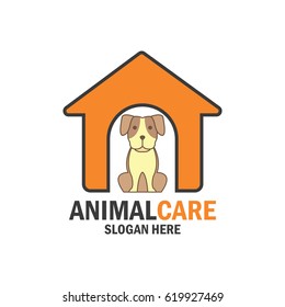 pets shop, pets care, pets lover icon with text space for your slogan / tagline, vector illustration
