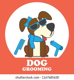 pets shop, pets care, pets lover service with text space for your slogan / tagline, vector illustration