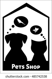 pets shop logo