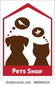 pets shop logo