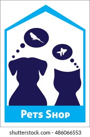 pets shop logo