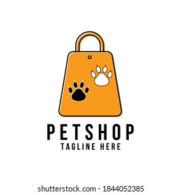 pets store logo vector design template