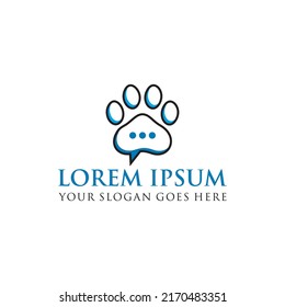 pets talk logo , veterinary logo