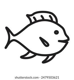 Pets Vector Line Icon design