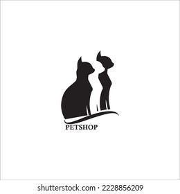 PETSHOP ICON VECTOR ILLUSTRATION SYMBOL DESIGN