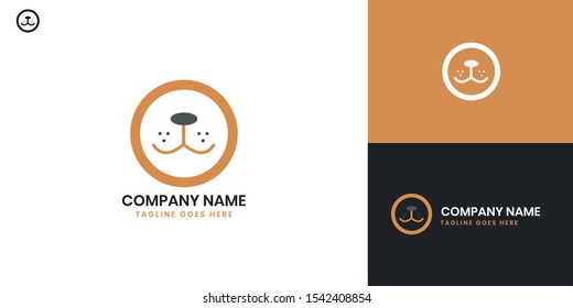 Petshop logo - All elements on this template are editable with vector software, suitable for Petshop Business / Industry.