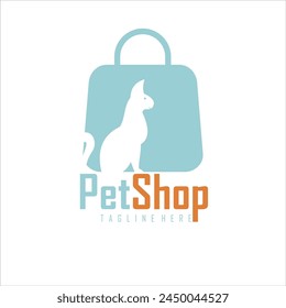 Petshop logo template, ready format eps 10