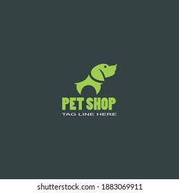 plantilla de logotipo de petshops material vectorial