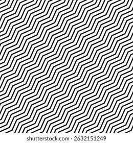 Pettern zigzag..Vector zigzag seamless striped pattern - minimalistic design.Abstract background stripped in black and white.