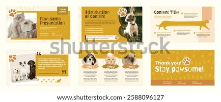 Pet-Themed Presentation Template | Cute Animal PowerPoint Slides