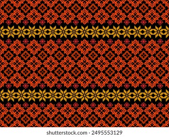 Pexcle Art,Seamless traditional background design. native pattern Tribal pattern graphics